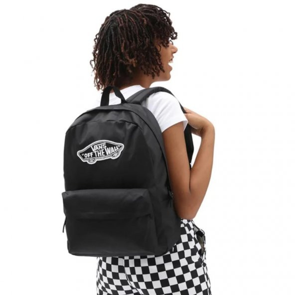 Vans Off the Wall Sırt Çantası Siyah Realm BLK - 2