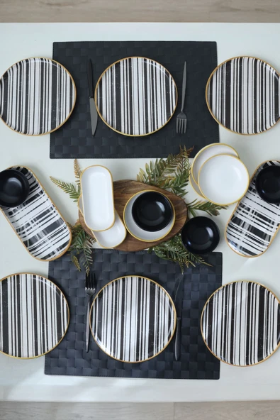 Keramika Keraart Cleo Kahvaltı Takımı 18 Parça 6 Kişilik 19918-20-41 ürün görseli