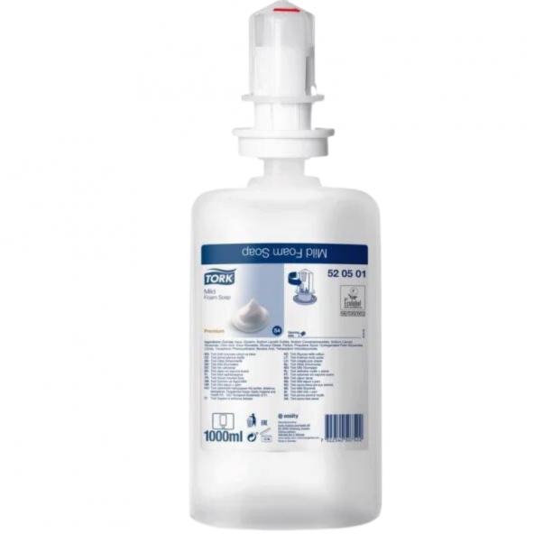 1 Ad. Tork Köpük Sabun Dispenseri Siyah 561508 + 1 Litre Tork Köpük Sabun Premium Hediyeli - 3