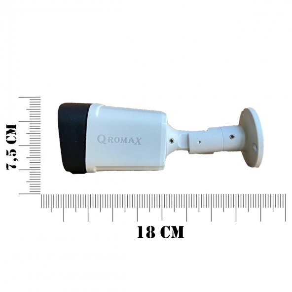 Qromax  11 Kamerali Set - Hareket Algılayan 36 Ir Led 5MP Lensli 1080P Güvenlik Kamerasi Seti 5236 - 4