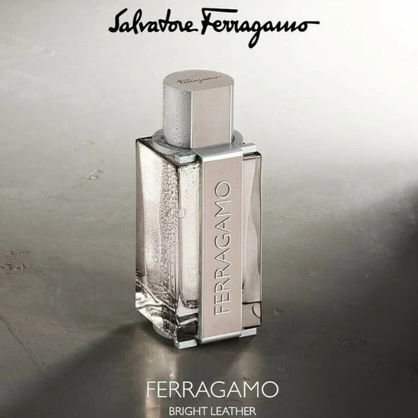 Salvatore Ferragamo Bright Leather EDT 100 ml Erkek Parfümü ürün görseli 1