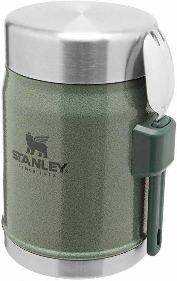 Stanley Klasik Paslanmaz Çelik Yeşil Yemek Termosu Kaşıklı 0,40 LT - 4