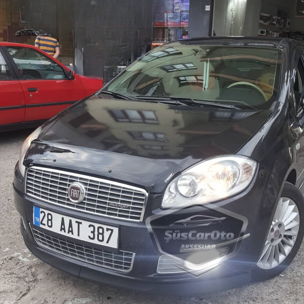 Fiat Linea 2007-2018 Uyumlu Üniversal Astra H lip Esnek Ön Lip 2 Parça Tampon Altı Dil Karlık Ön Ek - 3