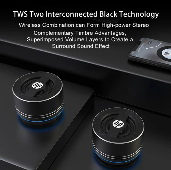 HP BS200 Kablosuz Bluetooth Hoparlör - 5