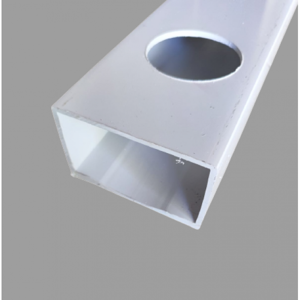NFT HİDROPONİK TOPRAKSIZ TARIM KANALI 80x50mm 1.5m 2 ADET - 2