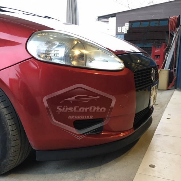 Fiat Punto 2006-2018 Uyumlu Üniversal Astra H lip Esnek Ön Lip 2 Parça Tampon Altı Dil Karlık Ön Ek - 3