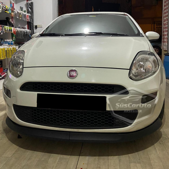 Fiat Punto 2006-2018 Uyumlu Üniversal Astra H lip Esnek Ön Lip 2 Parça Tampon Altı Dil Karlık Ön Ek - 7
