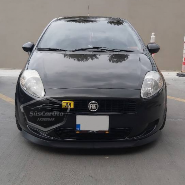 Fiat Punto 2006-2018 Uyumlu Üniversal Astra H lip Esnek Ön Lip 2 Parça Tampon Altı Dil Karlık Ön Ek - 8