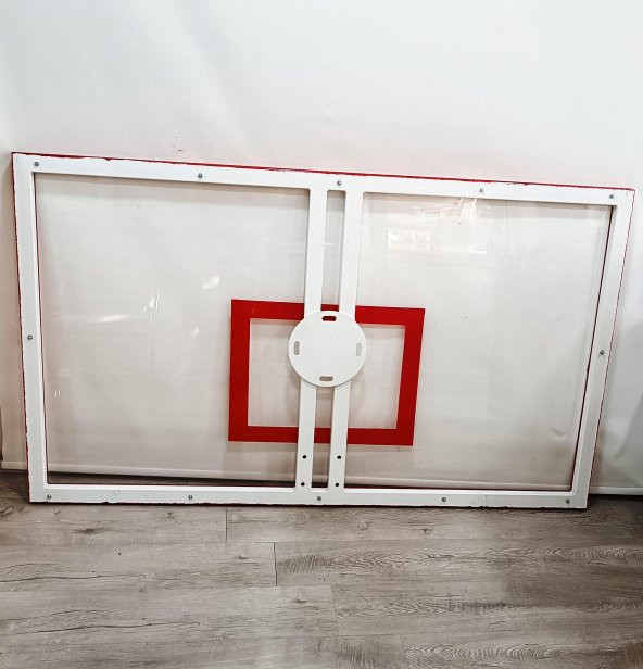 Mia Basketbol Panya Seti 105*180 8 mm Solid Polikarbon 45 cm Sabit Çember