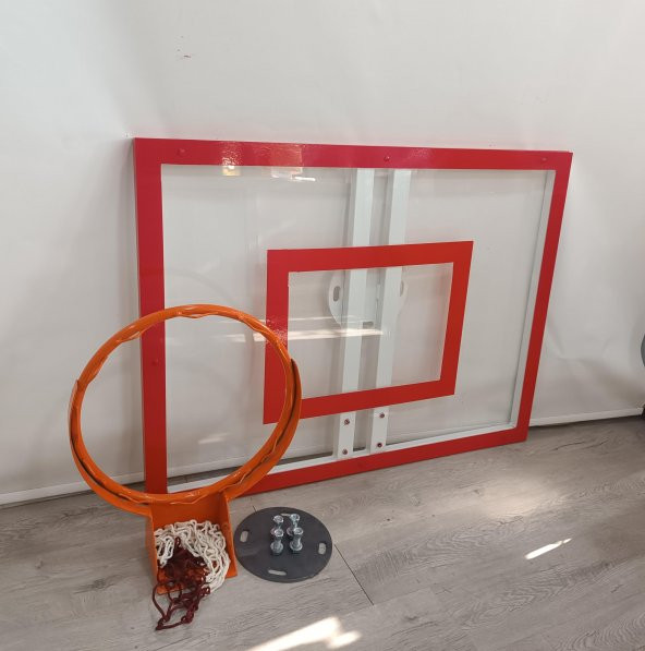 Mia Basketbol Panya Seti 90*120 8 mm Solid Polikarbon 45 cm Sabit Çember - 9