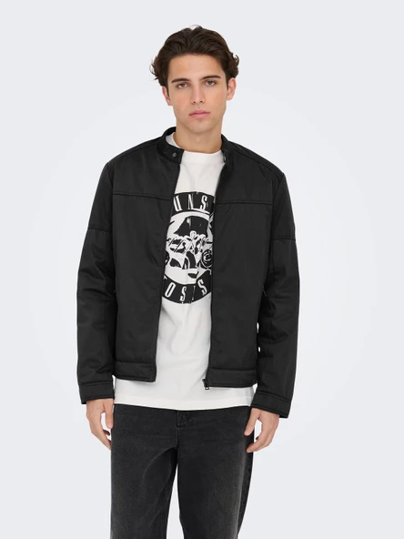 ONLY & SONS Erkek Önden Fermuarlı Ceket 22027380
