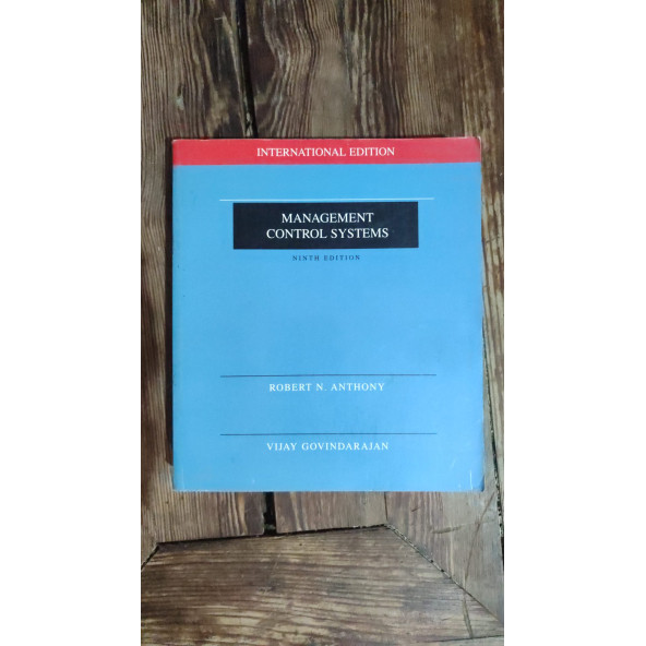 MANAGEMENT CONTROL SYSTEMS - ROBERT ANTHONY - ürün görseli