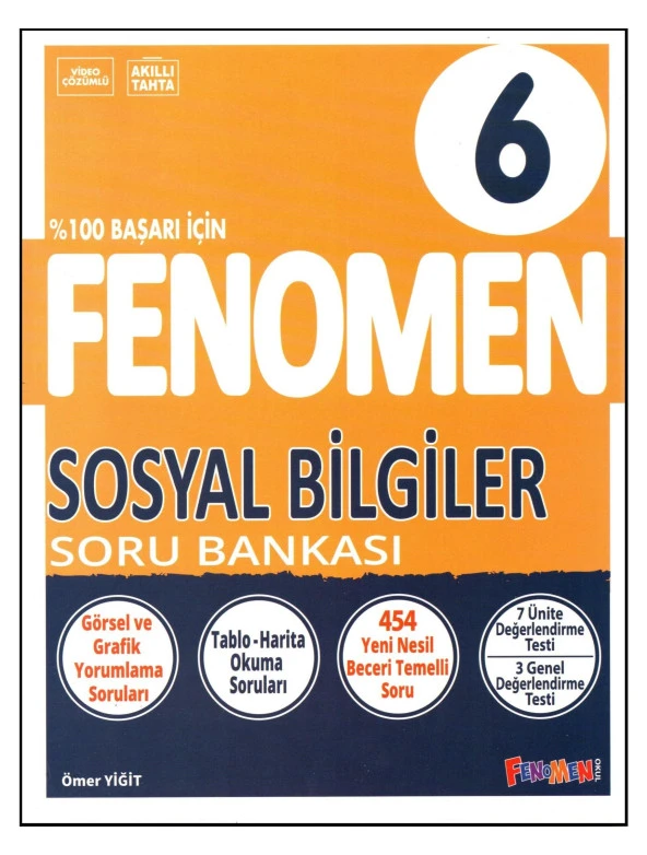 Fenomen 6. Sınıf Sosyal Bilgiler Soru Bankası