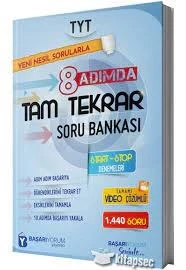 TYT 8 Adımda Tam Tekrar Soru Bankası Başarıyorum Yayınları