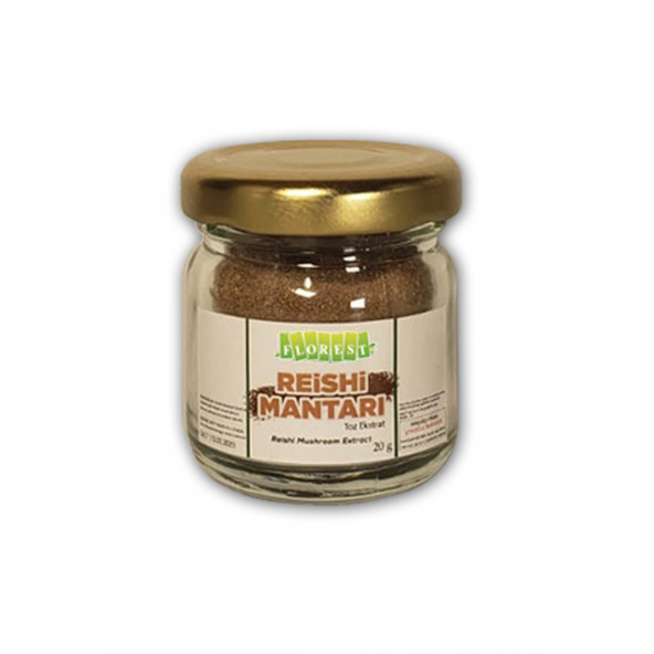 Florest Saf Reishi Mantarı Toz Ekstrakt 20 Gr. Reişi Extract