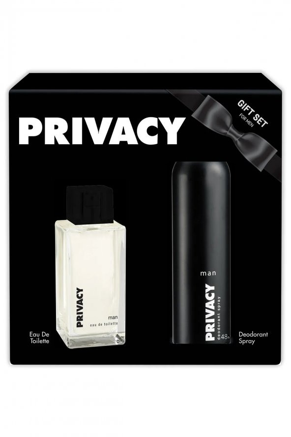 Privacy Edt Erkek Parfüm 100 ml  + Deodorant 150 Ml