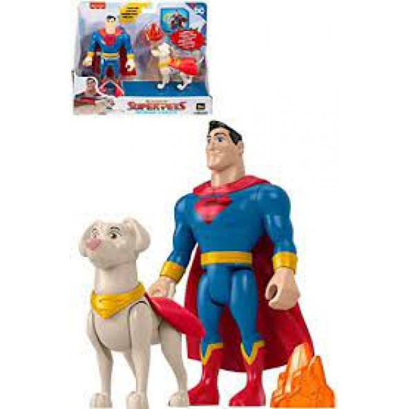 SUPERMAN Imaginext DC League of Super Pets Kahramanlar