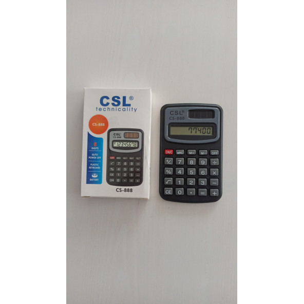 cs-888 mini cep hesap makinesi