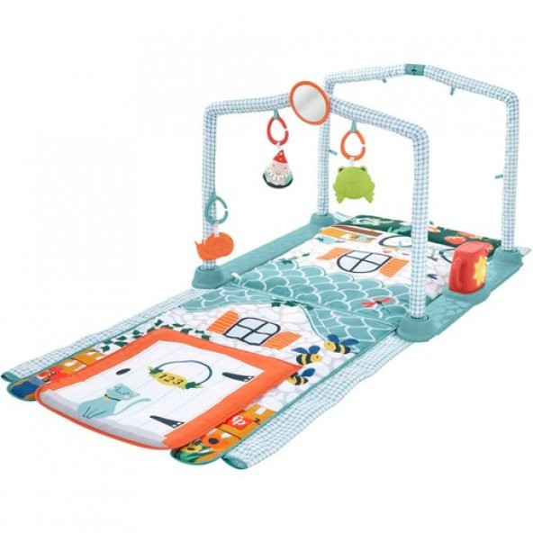 Fisher Price 3ü 1 Arada Sevimli Kulübe Jimnastik Merkezi HJK45