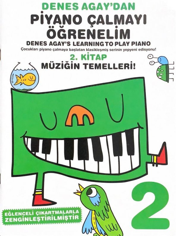 Denes Agay'dan Piyano Çalmayı Öğrenelim 2. Kitap