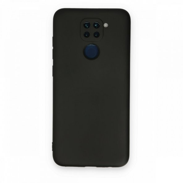 Adipa Dv Xiaomi Redmi Note 9 Kılıf Nano içi Kadife  Silikon - Siyah