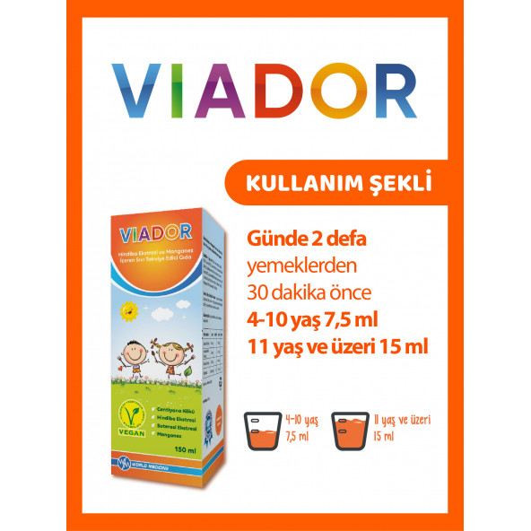 Viador Hindiba Ekstresi ve Manganez İçeren Şurup - 3