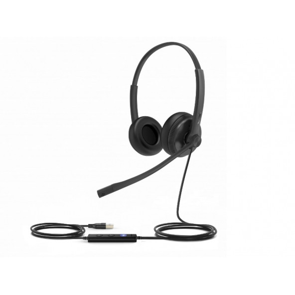 Yealink UH34 Teams Uyumlu Çift Taraflı Taçlı Ofis Kulaklığı