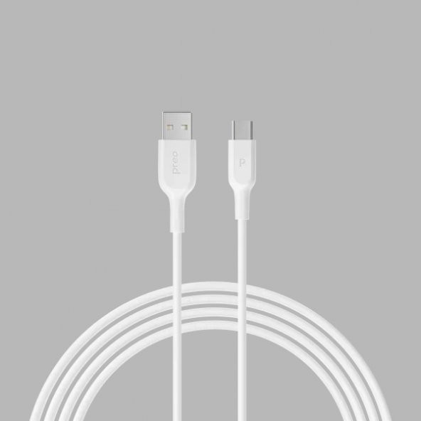 Preo Type-C Şarj Kablosu Charge & Sync Cable 3x more durable 1M Kablo