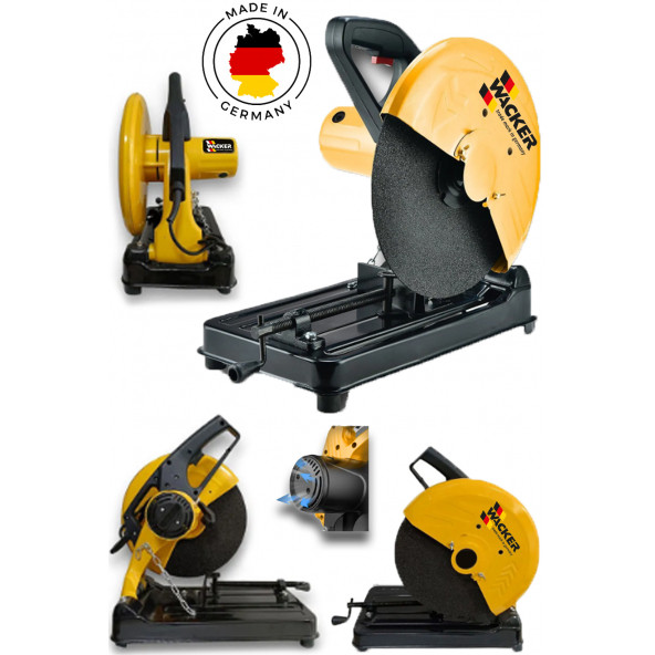 Wacker Pro Germany Pro 5800 MAXSTAR DFCT001 Series Yüksek Güç Çift Metal Şanzıman Bakır Sargılı Profil Metal Kesme Makinesi