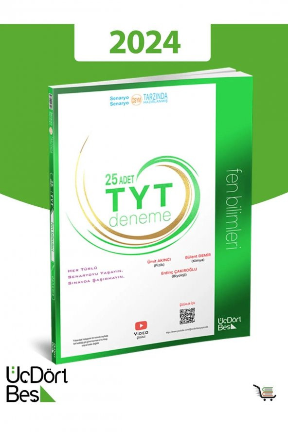 345-2024 Model-TYT 25li Fen Bilimleri Denemesi