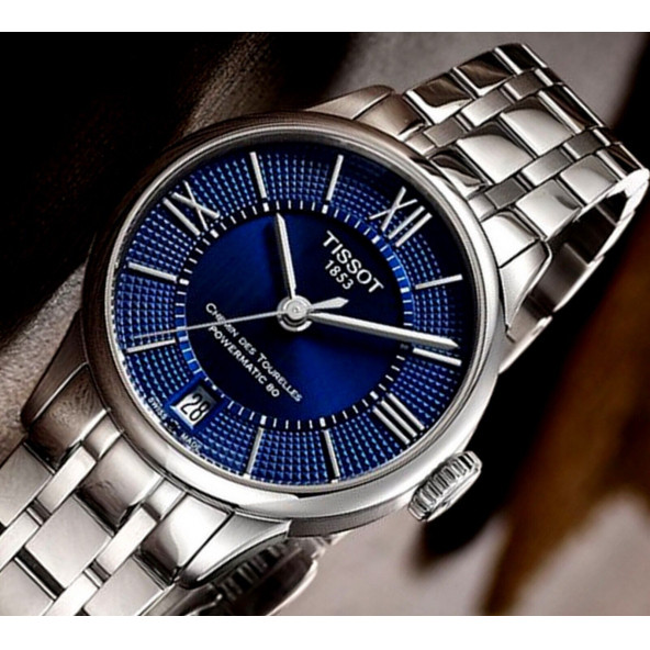 Tissot T099.207.11.048.00 Chemin des Tourelles Powermatic 80 Otomatik Kadın Kol Saati - 3