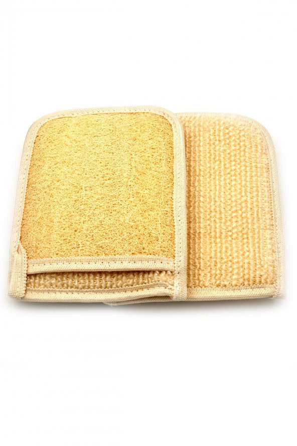 Doğal Kabak Lifi 3'lü Banyo Hamam Kese Seti (Yüz + Vücud + Sırt) - 4