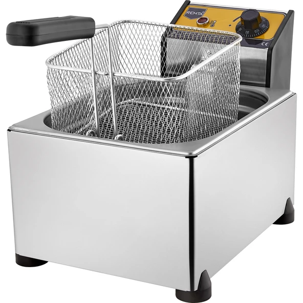 Remta Elektrikli Fritöz 5 Lt Tekli Büfe Tipi
