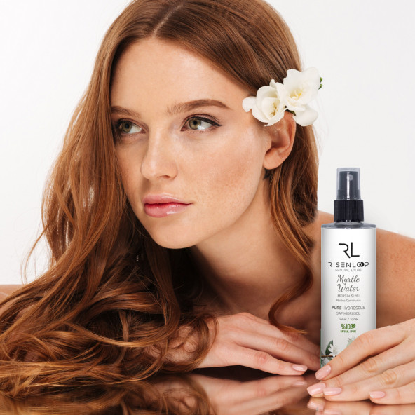 RisenLoop Mersin Suyu %100 Saf Doğal Hidrosol Tonik Cam Şişe Myrtus Communis 1.Distilasyon 100ml - 3
