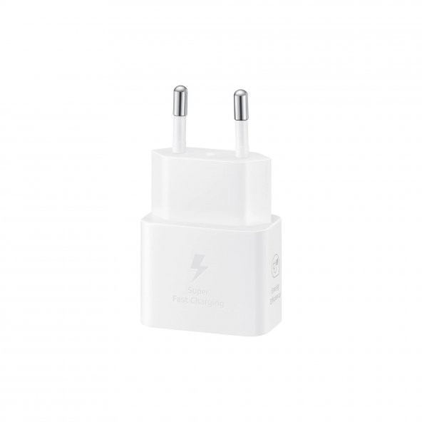 Samsung EP-T2510N 25W Type-C Hızlı Şarj Adaptörü Beyaz Samsung Türkiye Garantili - Resim 2