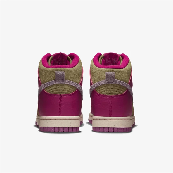 Nike Dunk High Unisex Yeşil Pembe SNEAKER Spor Ayakkabı Limited Edition FB1273-500 - 4