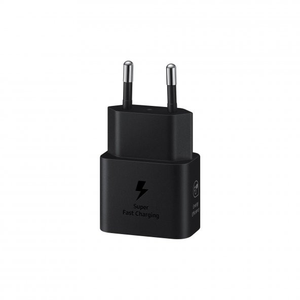 Samsung EP-T2510N 25W Type-C Hızlı Şarj Adaptörü Siyah Samsung Türkiye Garantili