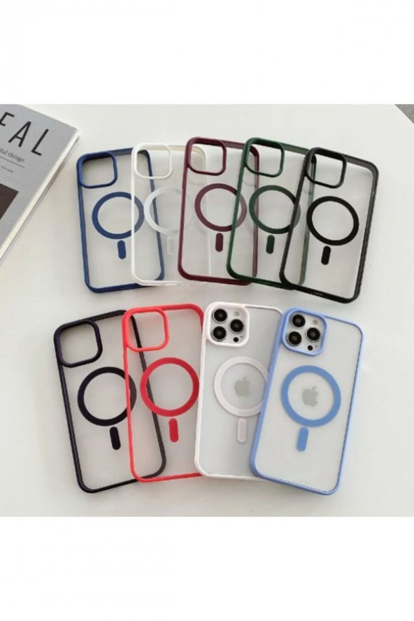 Iphone 11 Magsafe Destekli Kablosuz Şarj Uyumlu Renkli Kılıf - 2