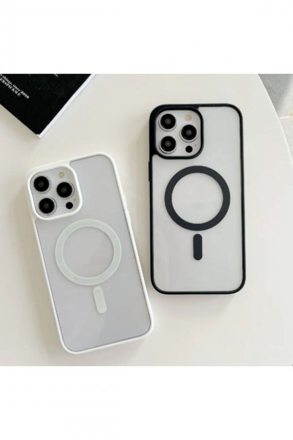 Iphone 1212 Pro Magsafe Destekli Kablosuz Şarj Uyumlu Renkli Kılıf