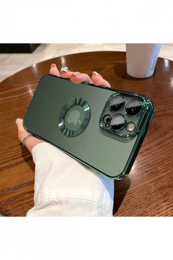Iphone 14 Pro Max Uyumlu Derin Mor Ekstra Kamera Korumalı (kamerası Cam Lensli) Lazer Kılıf - 2