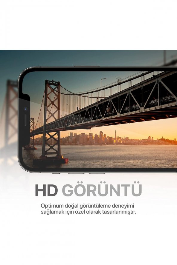 Iphone 13 Pro Max Için Ekstra Güçlü Tam Koruma Sağlayan Lazer Kesim Premium Ekran Koruyucu - 3