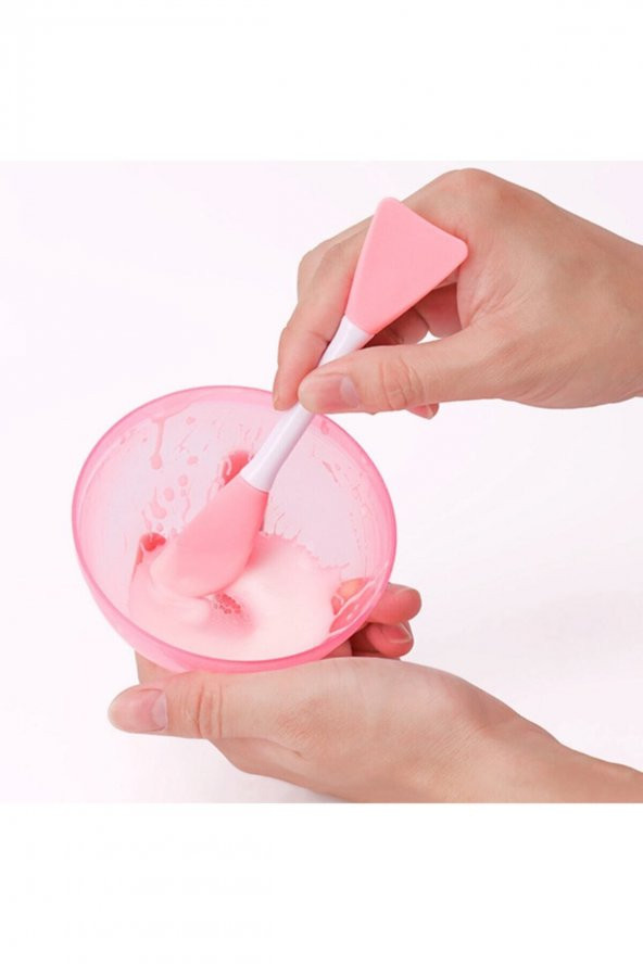 Çift Taraflı Yumuşak Silikon Maske Fırçası - 2