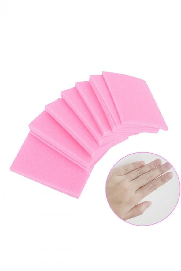 Protez Tırnak Kalıcı Oje Uygulamalarında Kullanılan Tüysüz Pedler 600lü Paket - 3