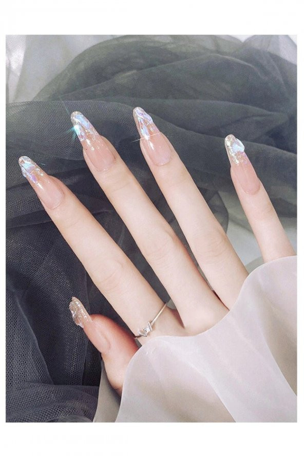 Tırnak Süsleme Taşı, Kolay Uygulanabilir, 4lü Nail Art Tırnak Süsleme Taş Seti - 3