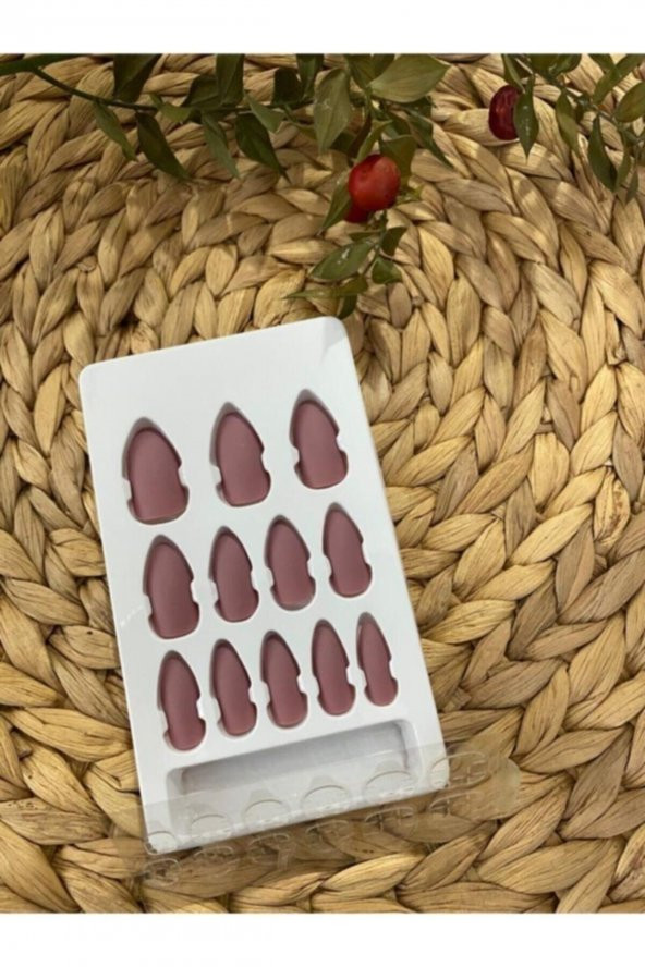 12 Adet Tak Ve Çık Takmak Tırnak - 1