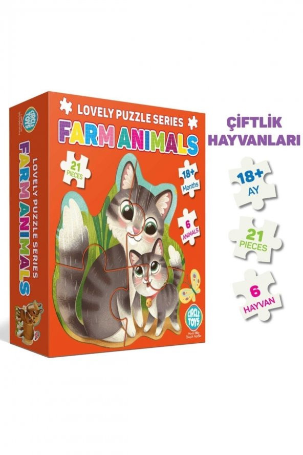 Lovely Puzzle Çiftlik Hayvanları