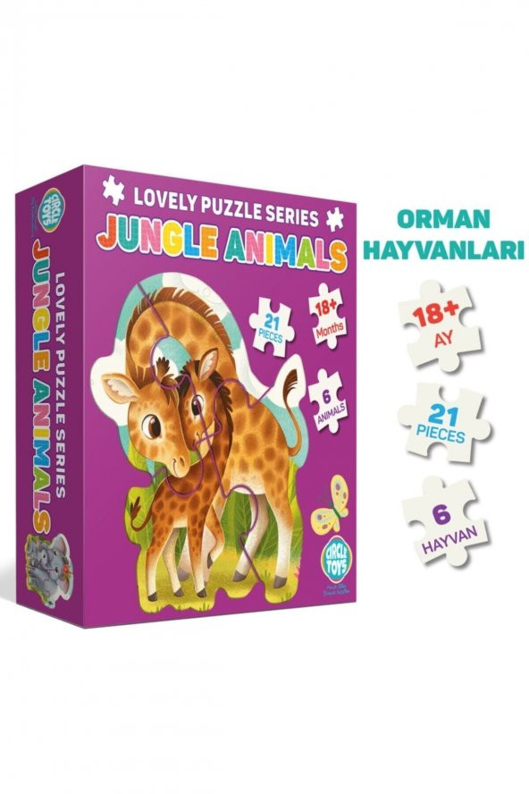 Lovely Puzzle Orman Hayvanları