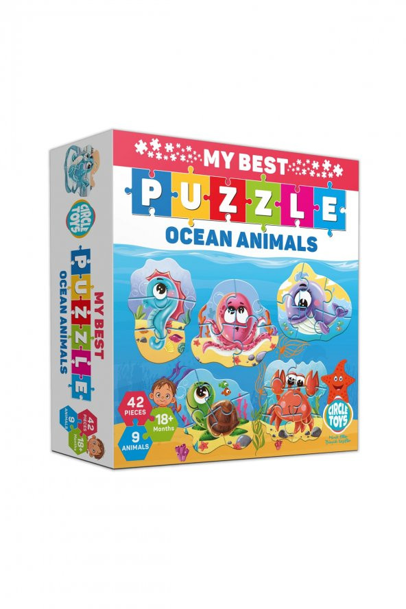 My Best Puzzle Ocean Animals