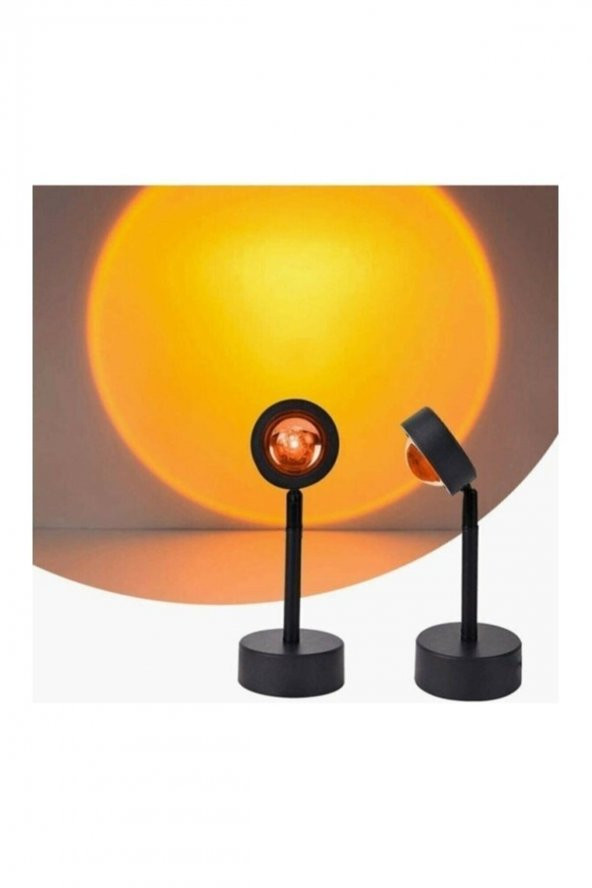 Fotoğraf Çekim Işığı Arka Fon Gün Batımı - Sunset Lamp - 2