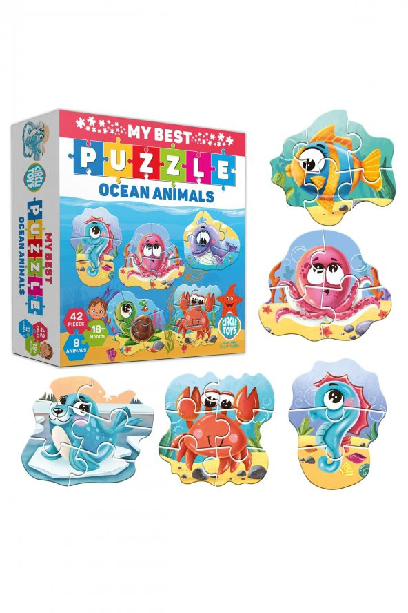 My Best Puzzle Ocean Animals - 3